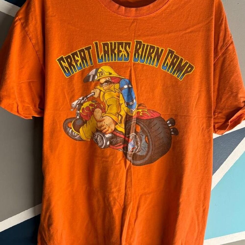 Super clean Great Lakes burn week graphic tee from 2016